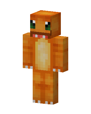 Charmander Minecraft skin