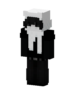 Panda Hoodie skin, 3D preview