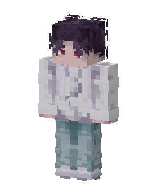 White Anime Boy Minecraft skin