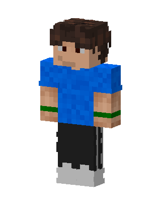 Blue Player Boy Minecraft blue skin