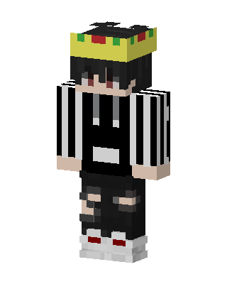 Rasta Crown Boy skin, 3D preview