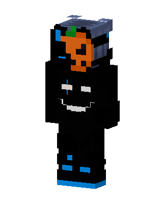Pumpkin Shadow skin, 3D preview