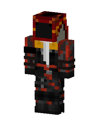 Magma Hood skin, 3D preview
