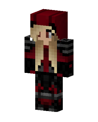 Crimson Hood skin, 3D preview