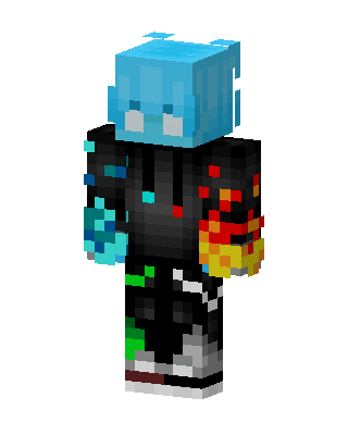 Elemental Hoodie skin, 3D preview