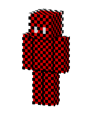 Checkered Red Minecraft skin