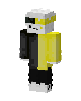 Split Sans skin, 3D preview