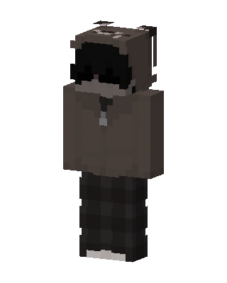 Shadow Hoodie skin, 3D preview