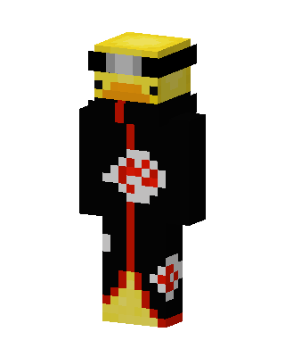 Akatsuki Duck skin, 3D preview