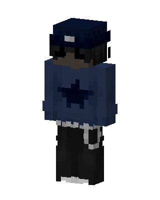 Blue Cop Boy Minecraft skin