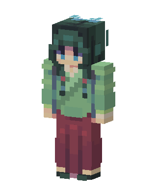 Forest Maiden Minecraft skin