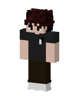 Black Player Boy skin, 3D preview