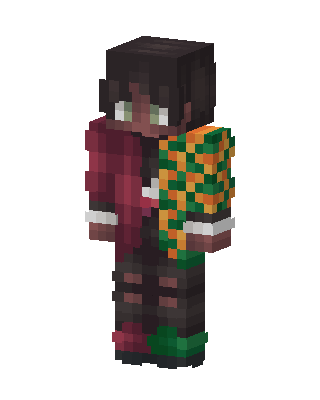 Tanjiro Kamado Minecraft skin