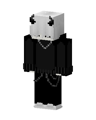 Black Villain skin, 3D preview