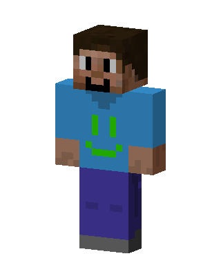 Blue Mob Boy Minecraft skin