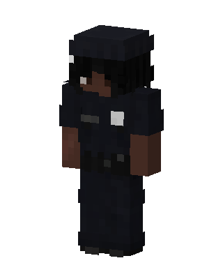 Police Officer skin, 3D preview