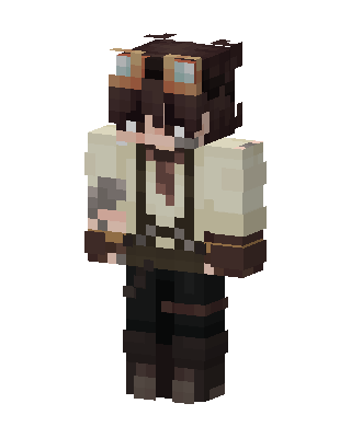 Steampunk Tinkerer skin, 3D preview