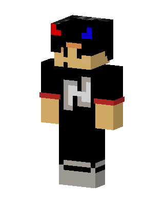 Black N Hoodie Minecraft skin