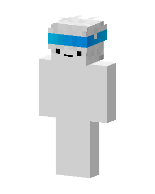 Snowy Headband skin, 3D preview