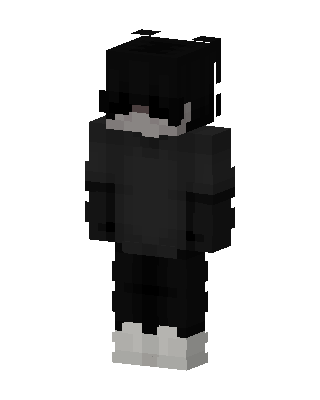 Shadow Hoodie skin, 3D preview
