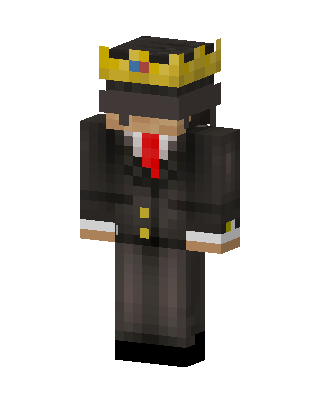 Black King skin, 3D preview