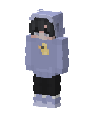 Duck Hoodie skin, 3D preview