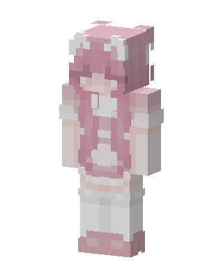 Pink Maid skin, 3D preview