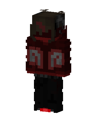 Crimson Letterman Minecraft skin