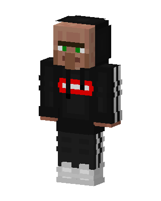 Black Hoodie Boy Minecraft skin