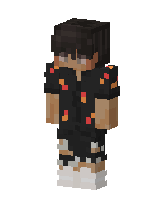 Black Player Boy Minecraft black skin