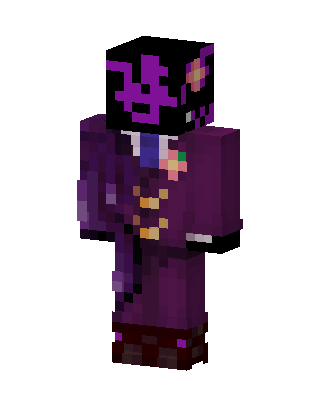 Purple Villain Boy Minecraft skin
