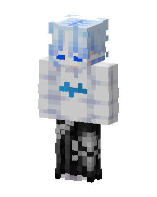 White Cutie Minecraft Christmas skin