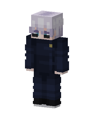Satoru Gojo Minecraft anime skin