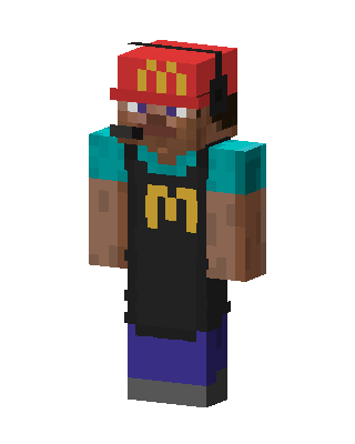 Fast Food Worker Minecraft skin