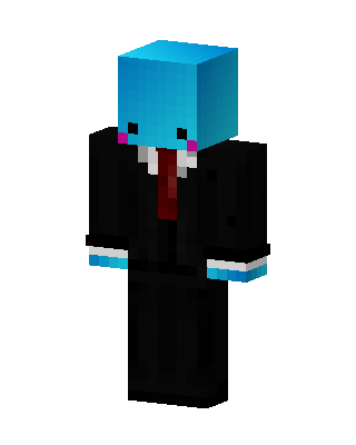 Blue Blob Suit Minecraft skin