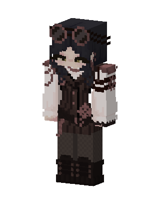 Steampunk Girl Minecraft skin