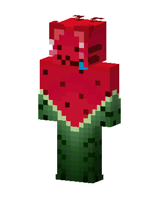 Red Costume skin, 3D preview