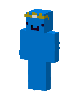 Blue skin, 3D preview