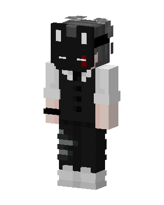 Black Villain Boy Minecraft skin