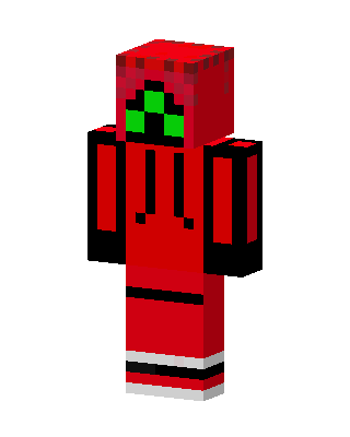Red Holiday skin, 3D preview