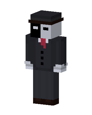 Black Villain Boy Minecraft skin
