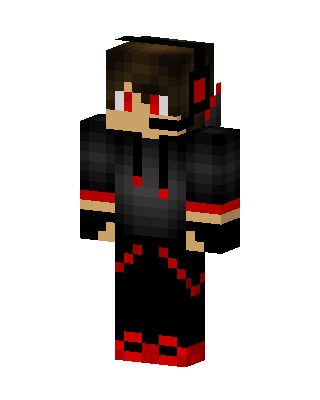 Red Eyed Gamer Minecraft skin