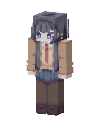 Mai Sakurajima Minecraft skin