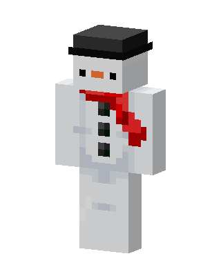 Snowman Minecraft skin