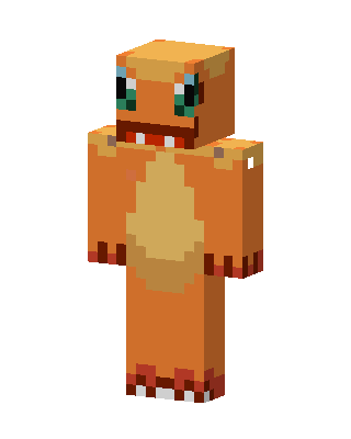Charmander Minecraft skin