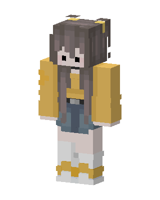 Honey Bear Girl Minecraft skin