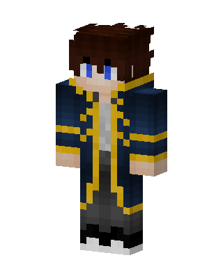 Navy Captain skin, 3D preview