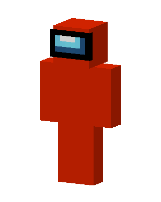 Red Robot skin, 3D preview