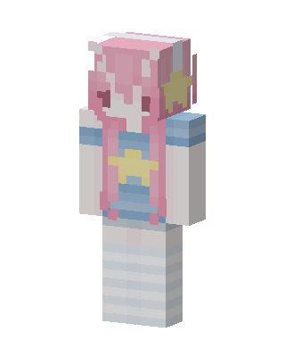Star Bunny Girl Minecraft skin