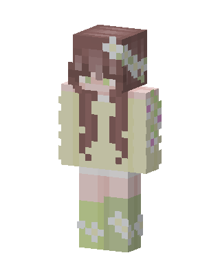 Daisy Meadow skin, 3D preview